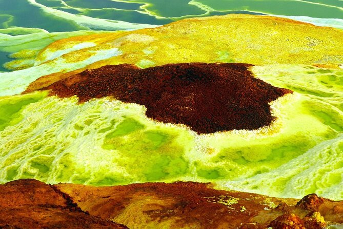 3 Days Dankile Depression group Tours - Danakil Depression Day 2: sunrise craters, heat, then camp