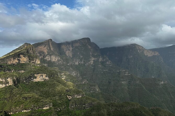 5-Day Northern Ethiopia Tour : 3D Simien Mountains Trek & Axum. - Sankober setup from Debark: escarpment views and possible geladas