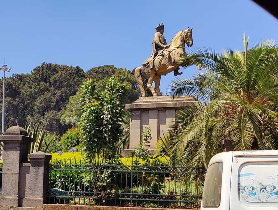 A guided tour of Addis Abeba that includes a city viewpoint - Entoto Mountain viewpoint: the altitude that makes Addis feel readable
