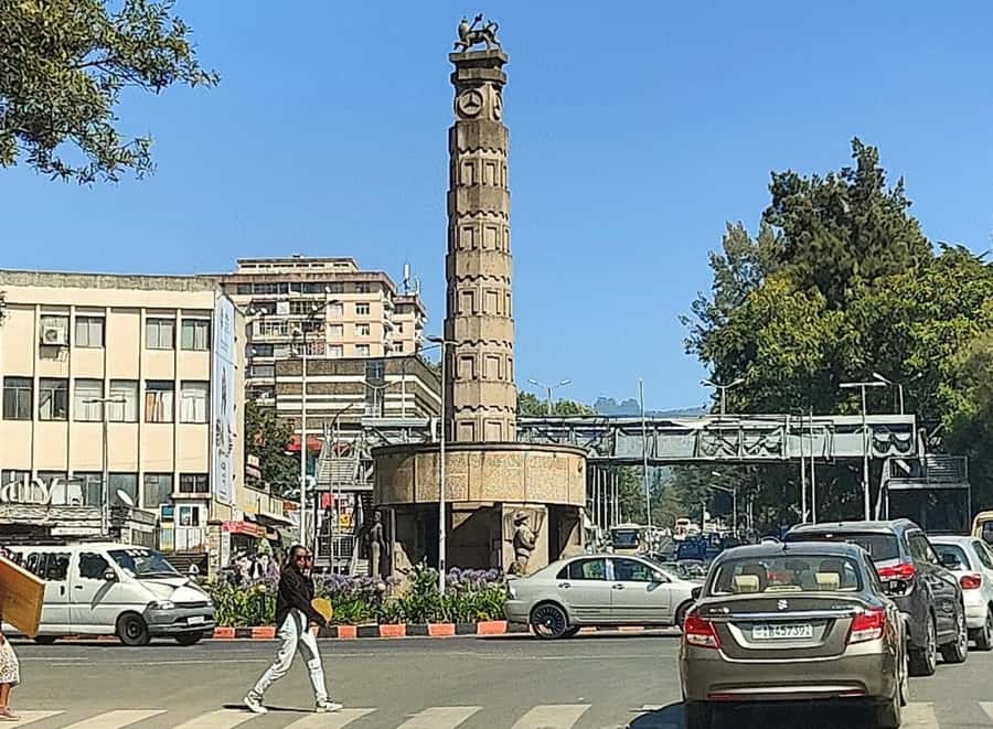 A guided tour of Addis Abeba that includes a city viewpoint - National Museum of Ethiopia: Lucy, Dinkinesh, and the value of context