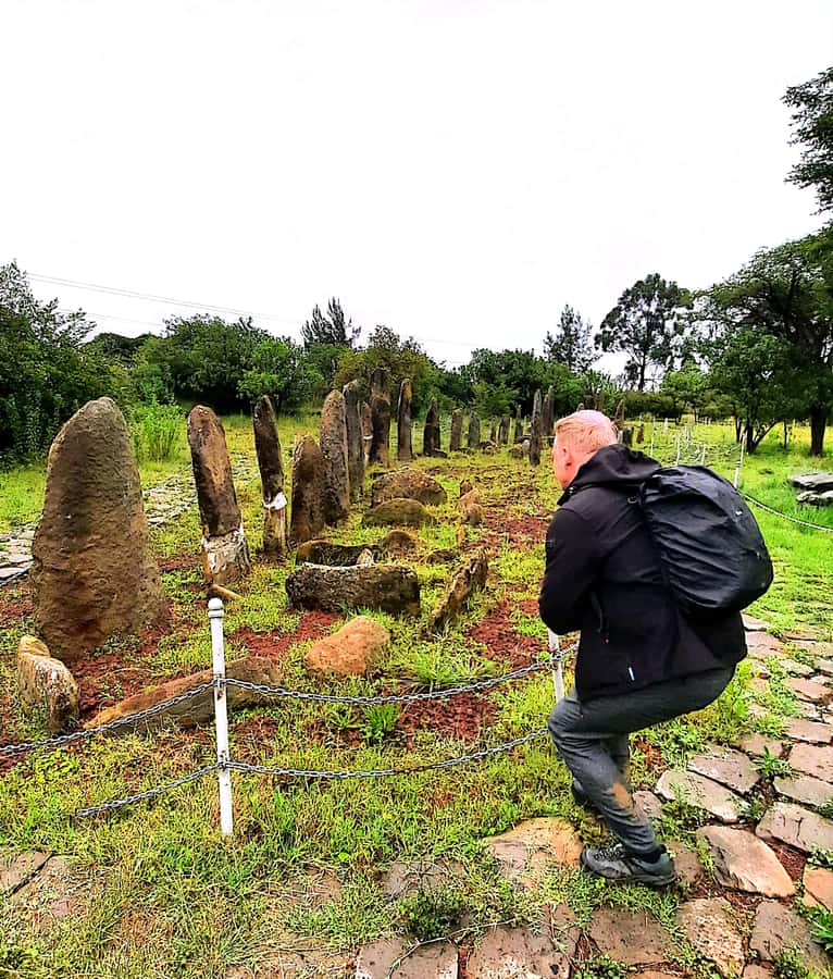 Day trip Adadi Mariam, Melka Kunture and Tiya stele - Coffee tasting and lunch breaks that keep the day human