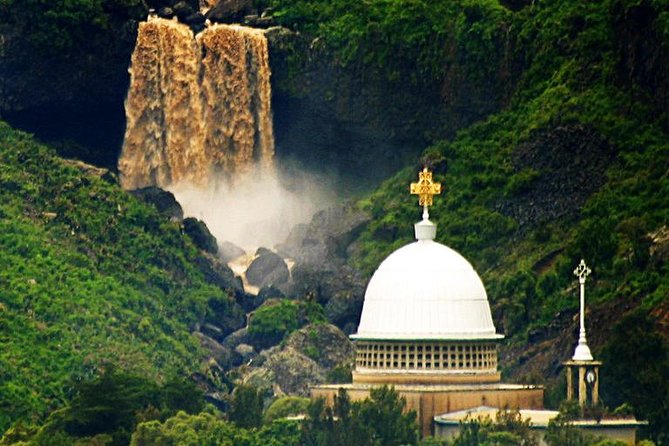 Day Trip From Addis Ababa See Historical Monastery,Stunning Nature,Animals,Birds - Portuguese Bridge and the Gorge Falls: Narrow Span, Big Water