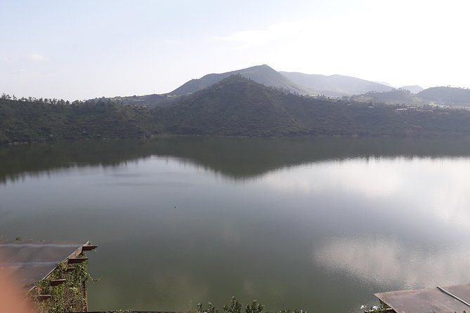 Day Trip to Debre Zeit/ Bishoftu - Stop 1 at Bishoftu Lake crater rims: views first, legend second