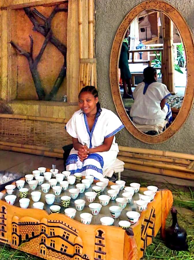 Food tour in Addis Ababa with airport pick-up. - Ethiopian Coffee Ceremony and Learning to Make It Yourself