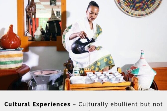 Half Day Food Tour Addis Ababa With Airport pickUp And Drop-Off - Stop 1: Yod Abyssinia Traditional Restaurant, Coffee and Music Included