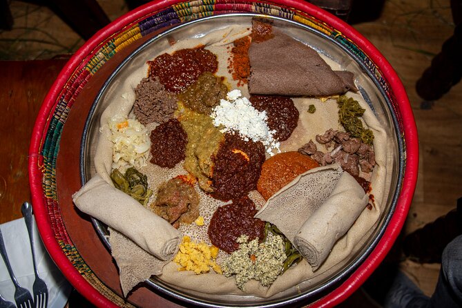 Historical tours - in five days, Addis Ababa, Axum, Laliebla and Gonder - Day 5: the flight back to Addis and a traditional restaurant evening