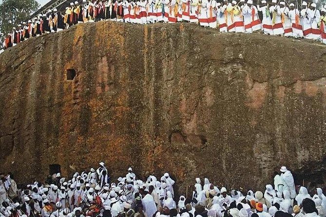 Lalibela churches Guided Tour - Stop 1, Northwestern Cluster: Bet Medhane Alem and Friends